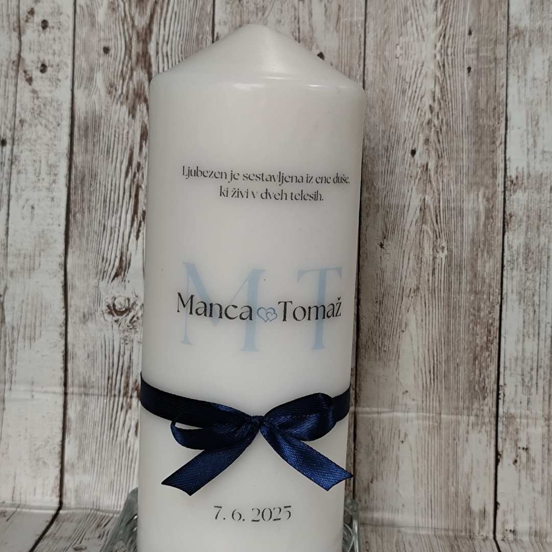 Poročna sveča - slika 2