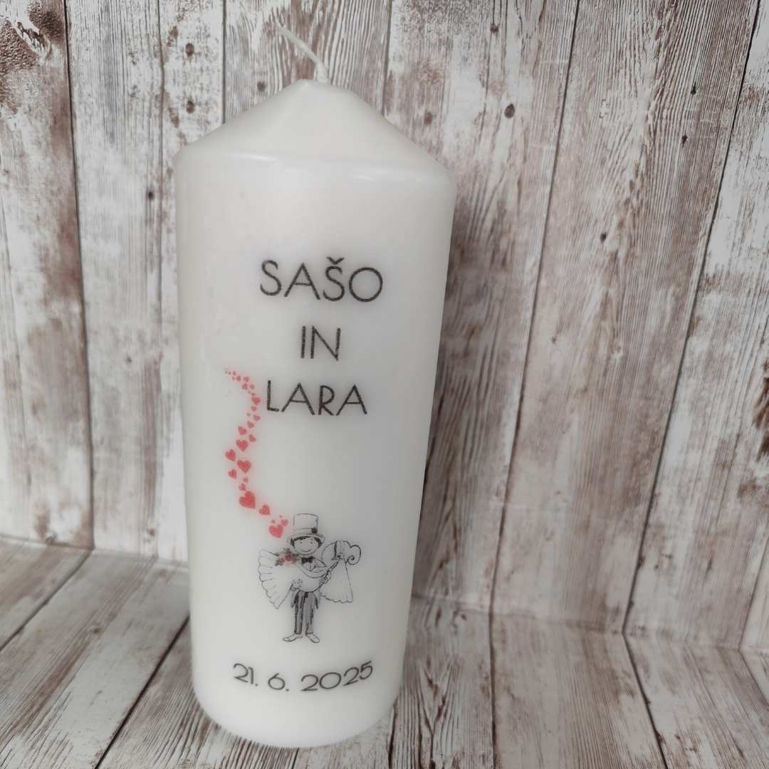 Poročna sveča - slika 3