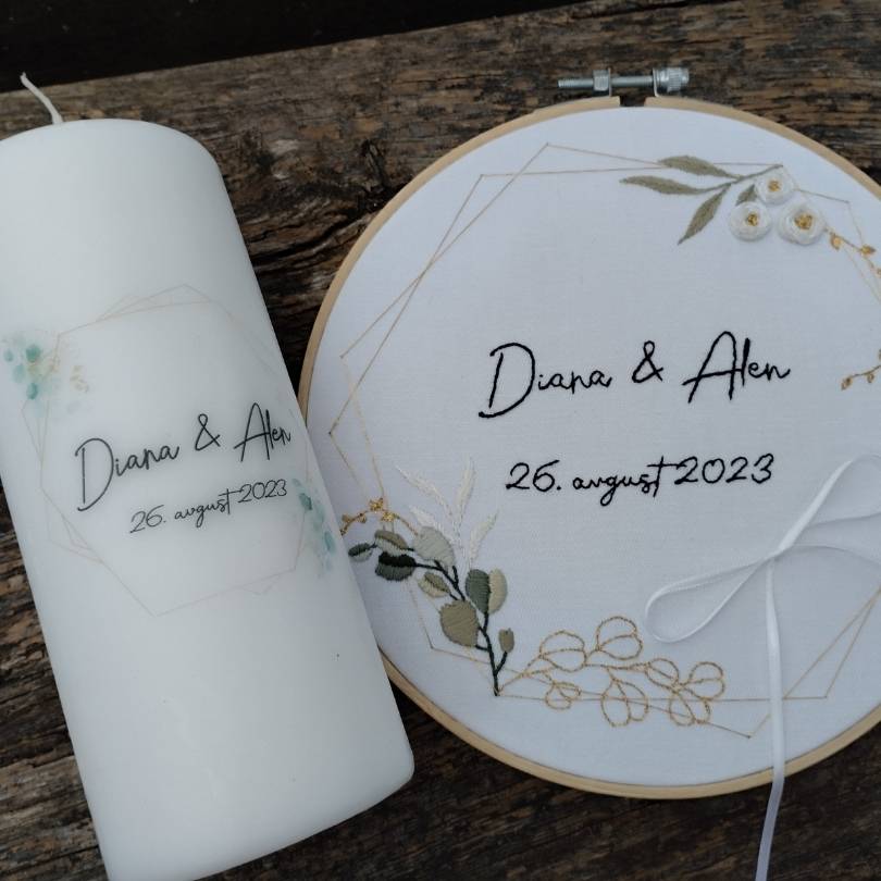 Poročna sveča - slika 8