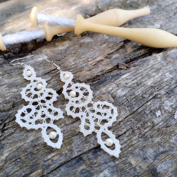 Klekljani uhani Barok