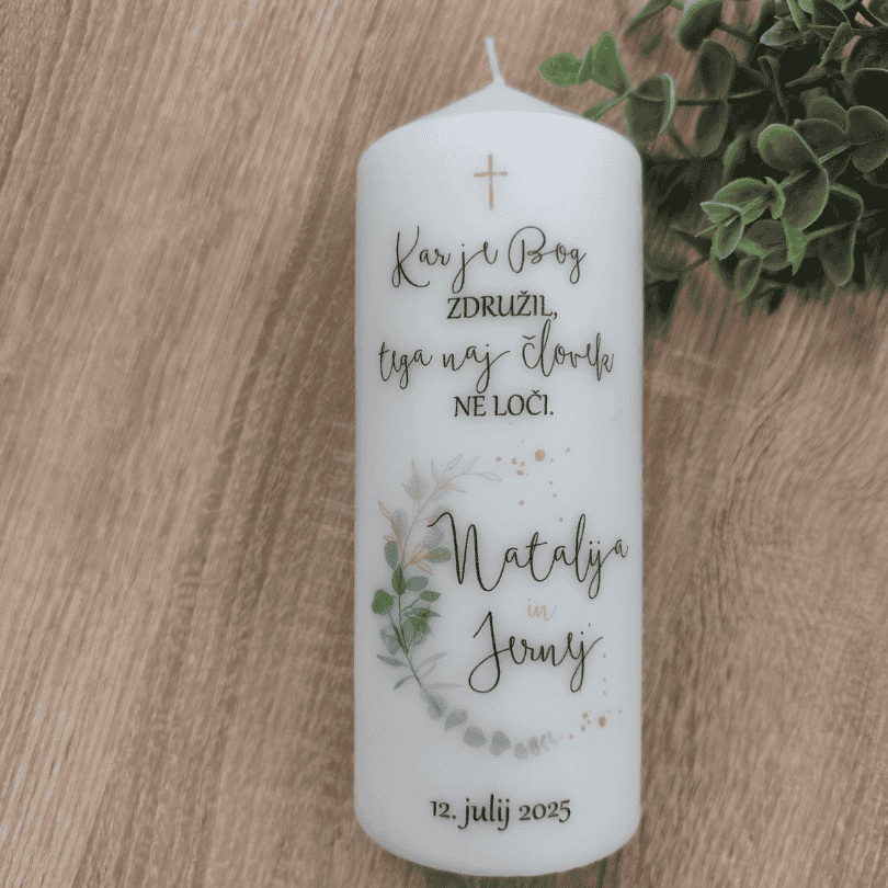Poročna sveča - slika 4